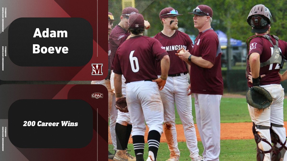 With the win in game 2 this afternoon against Briar Cliff, Head Coach Adam Boeve earned his 200th career victory!

Congrats Coach Boeve! 

#OhWow #RollSide