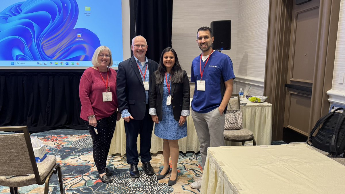 Nupur Gupta (@nupur_nephron) on Twitter photo Wrapping up an engaging dialysis access workshop <a href="/AnnualDialysis/">Annual Dialysis Conference</a>! 🙌 Huge thanks to our patient volunteers for their invaluable contribution! 💙
Missing <a href="/vandyniyyar/">Vandana Dua Niyyar</a> in 📷<a href="/HomeHemodialys1/">Brent Miller</a> Arsh Jain, Cheryl Cress <a href="/IUKidney/">IU Nephrology and Hypertension</a> <a href="/EmoryNephrology/">Emory Nephrology</a> <a href="/WashUNephrology/">WashU Nephrology</a> Wrapping up an engaging dialysis access workshop <a href="/AnnualDialysis/">Annual Dialysis Conference</a>! 🙌 Huge thanks to our patient volunteers for their invaluable contribution! 💙
Missing <a href="/vandyniyyar/">Vandana Dua Niyyar</a> in 📷<a href="/HomeHemodialys1/">Brent Miller</a> Arsh Jain, Cheryl Cress <a href="/IUKidney/">IU Nephrology and Hypertension</a> <a href="/EmoryNephrology/">Emory Nephrology</a> <a href="/WashUNephrology/">WashU Nephrology</a>