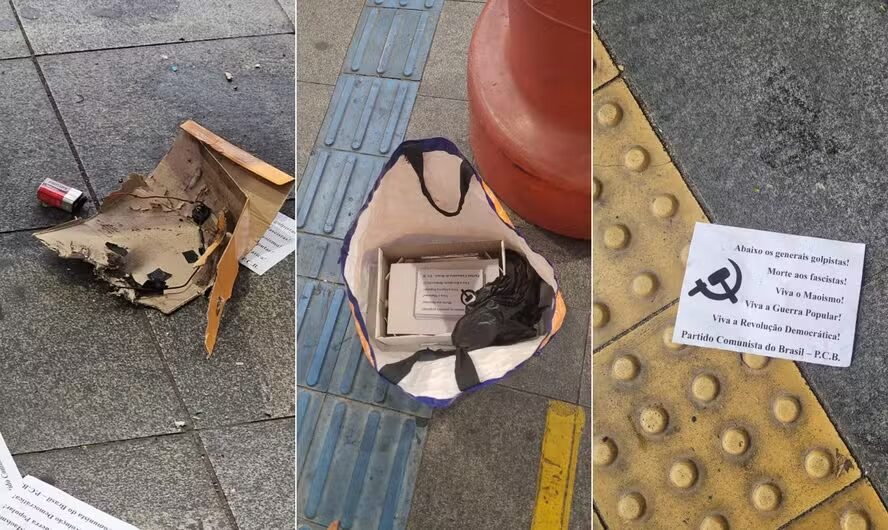 Bomb with leaflets in São Paulo scandalizes far-right

redherald.org/2025/03/13/bom…