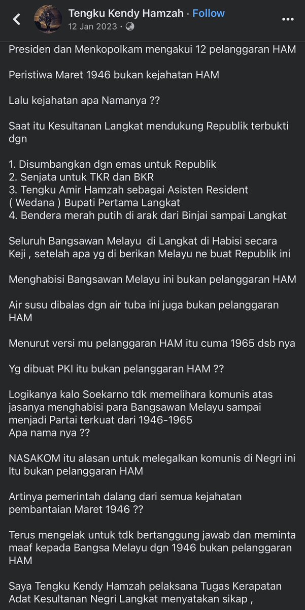 mmmm35210's tweet photo. @indepenSumatera Sungguh teruk fitnah yang dilemparkan kepada sultan https://t.co/1WQbJdJR1F