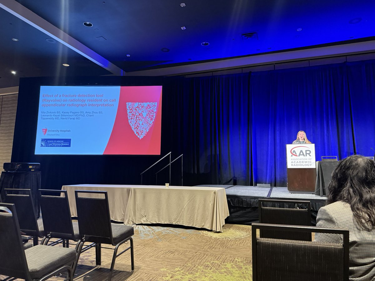 Navid Faraji (@sportsraddoc) on Twitter photo <a href="/miazivkovicmed/">Mia Zivkovic</a> presenting her work on how rayvolve from <a href="/AZmed_AI/">AZmed</a> affected resident performance and confidence! <a href="/UHRadiology/">UH Radiology Cleveland</a> <a href="/miazivkovicmed/">Mia Zivkovic</a> presenting her work on how rayvolve from <a href="/AZmed_AI/">AZmed</a> affected resident performance and confidence! <a href="/UHRadiology/">UH Radiology Cleveland</a>