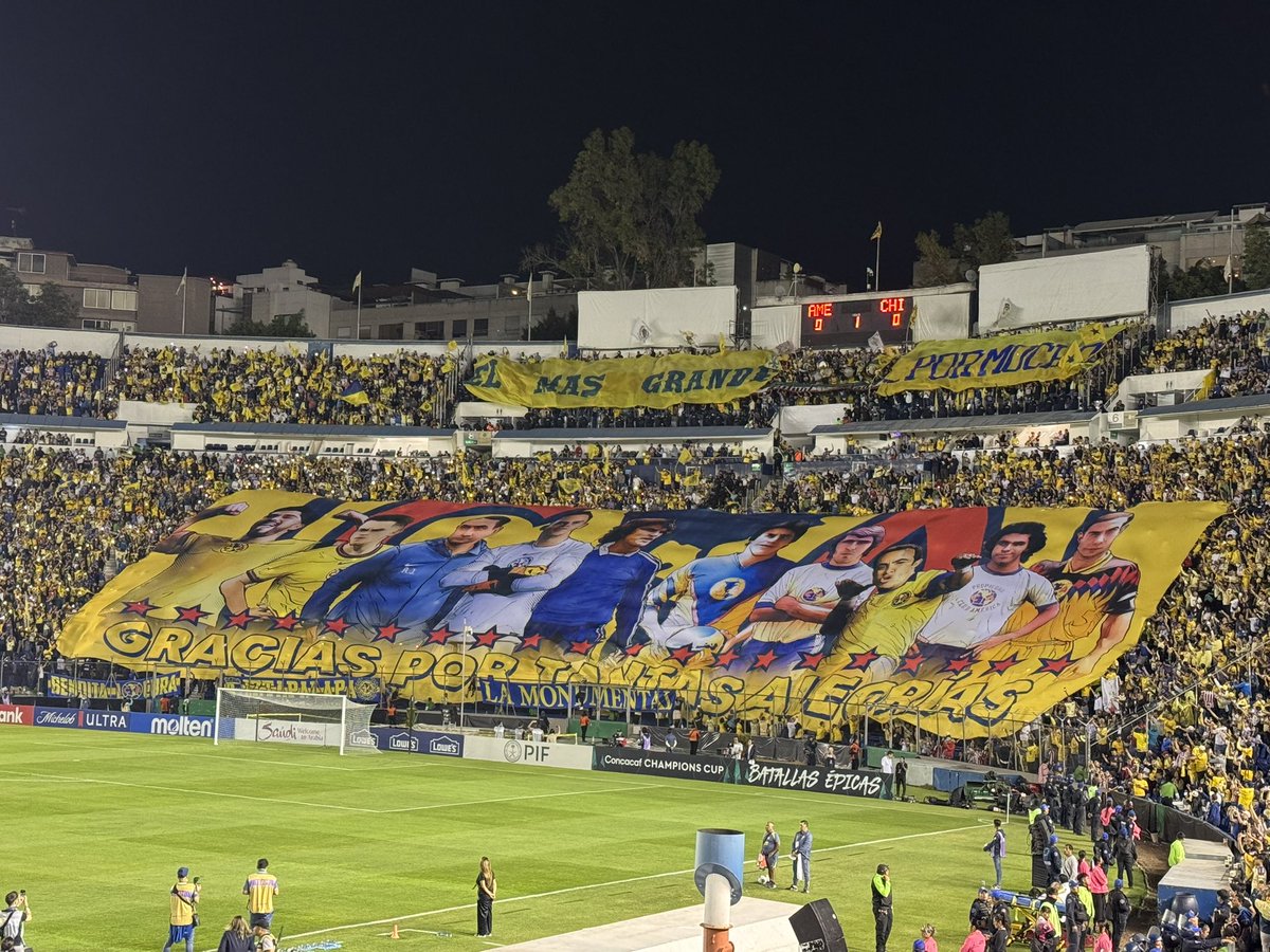 Gracias por tantas alegrías!!! 🦅💛 <a href="/ClubAmerica/">Club América</a>