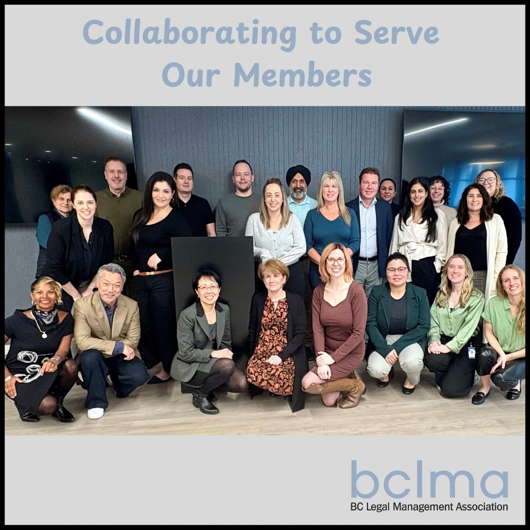 BCLMA's tweet image. The BCLMA Board, including Directors Sandra, Priscilla, Keith, Dorothy, and Alexa (absent), along with Administrator Jane and our Subsection Chairs, gathered to strategize educational and networking opportunities. We’re committed to strengthening support for the legal community.