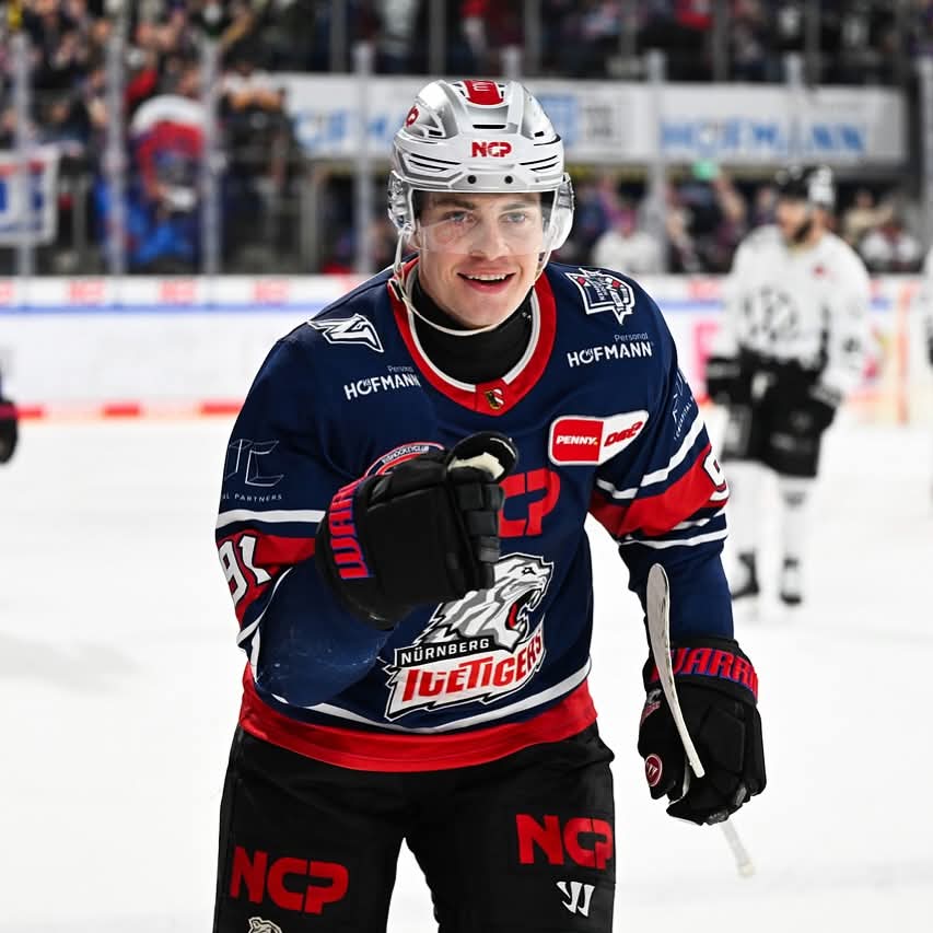 Quarter-finals bound!!

Jeremy McKenna led the way with the game-winning goal and an assist in the Nürnberg Ice Tigers 4-2 victory against the Schwenninger Wild Wings in game 3.

Over the course of his pro career, McKenna has had plenty of postseason experience, playing 57