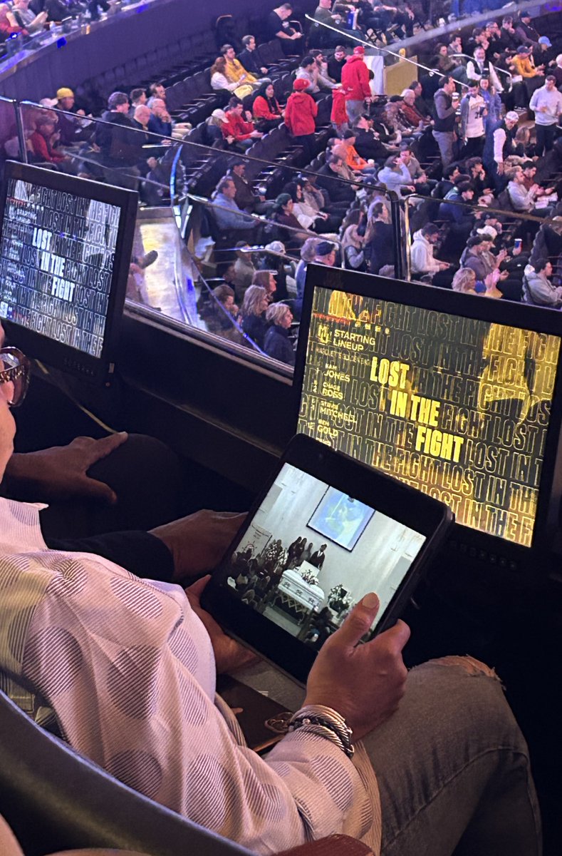 ajcfather's tweet image. Funeral at the Big East Tournament #couldbethemove