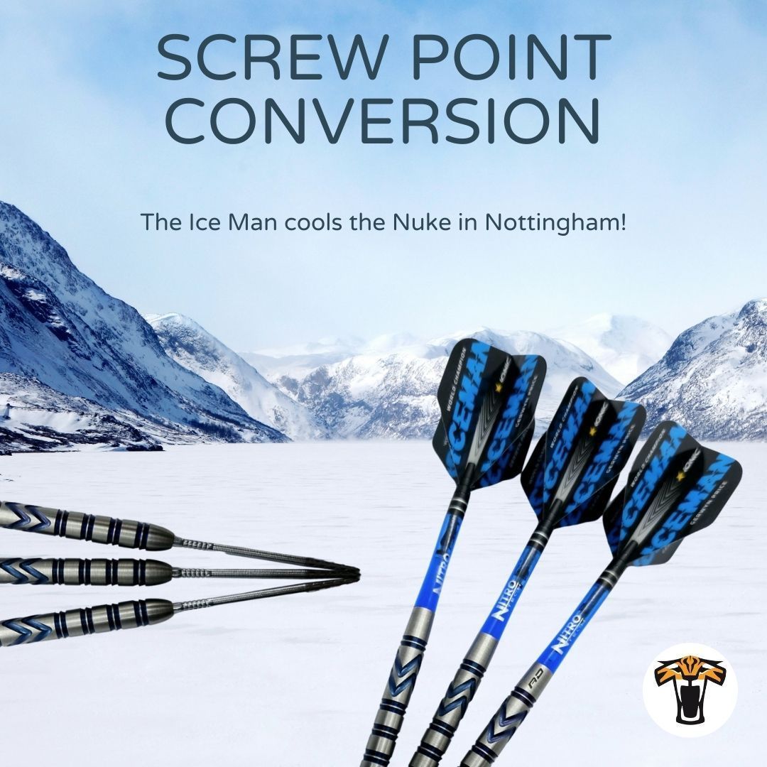 Price continues to shine, putting ice on the man on fire, beating Luke Littler for the second time in the Premier League! Get some Gerwyn swagger by switching out your tips to screw points with our conversion service 🧊 

#nottingham #price #littler #darts #betmgm