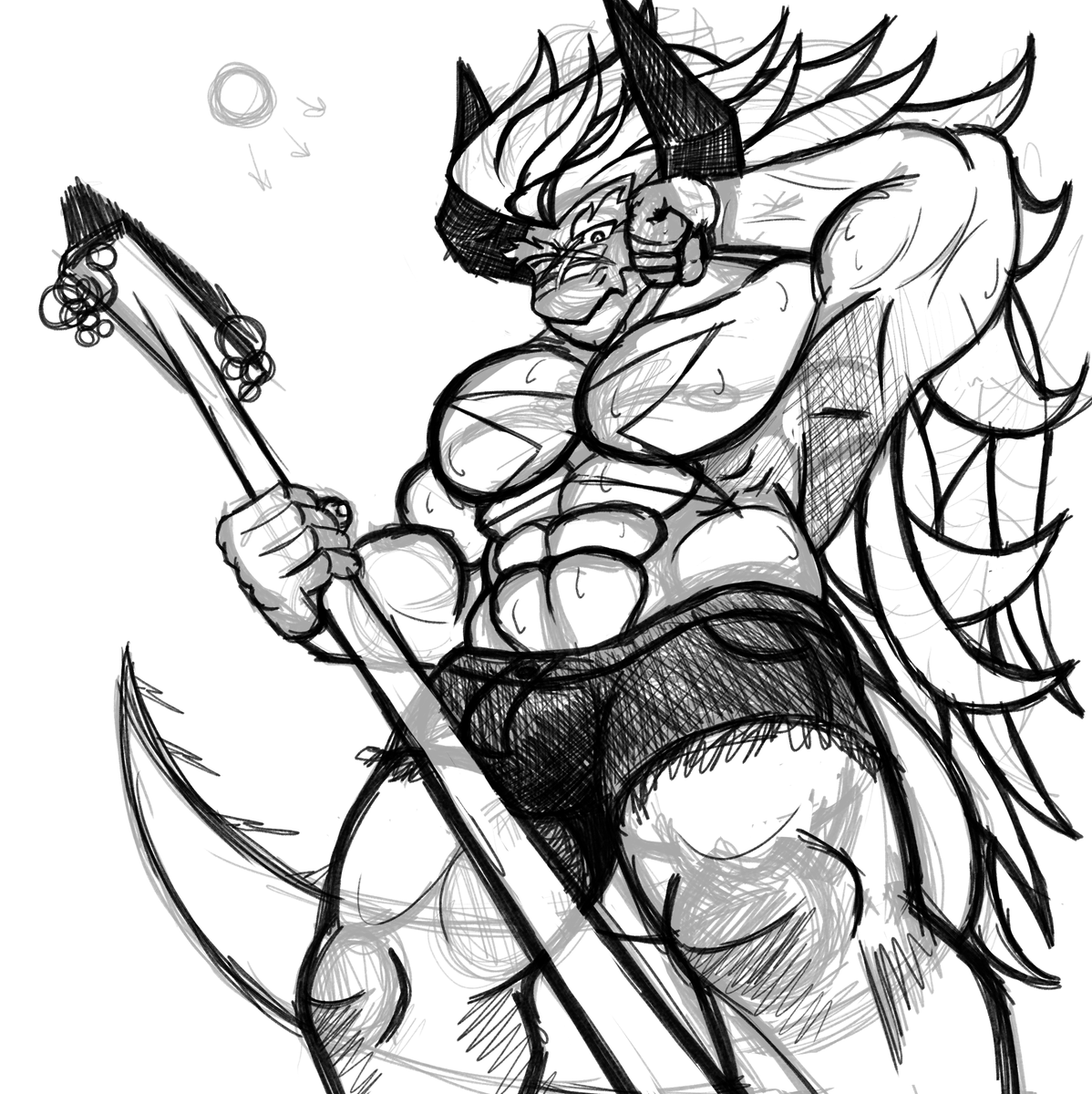 Blaker_Red's tweet photo. Batzz WIP👀👀👀
Kinda messy but still really like how this one turned out^

#sketch #art #furryart #furry #bara #Batzz #drawing #digitalart #furrybara #WIP https://t.co/o6ii1zBbiL