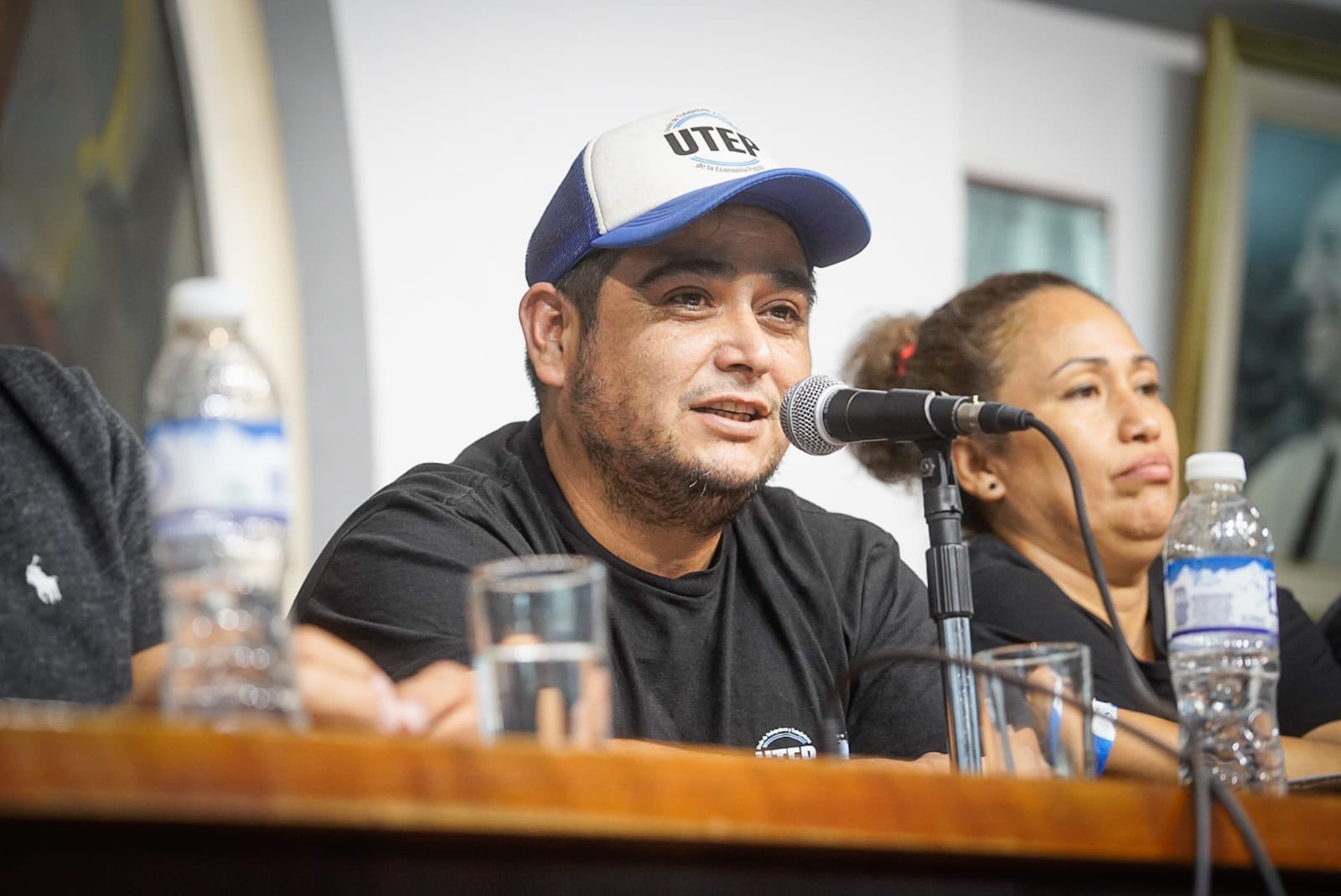 Con el Papa Francisco omnipresente y el anuncio del Paro General como cierre, la UTEP tuvo su Congreso en Azopardo y reforzó su pedido para sumarse a la CGT