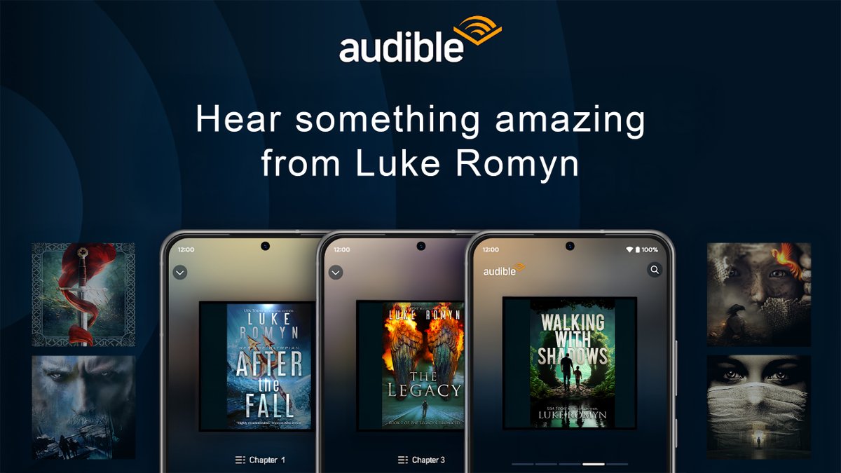 BIG NEWS!

All of my books are now available as audiobooks! This is a fantastic addition to my current catalogue, and something many people have been demanding for a long time.