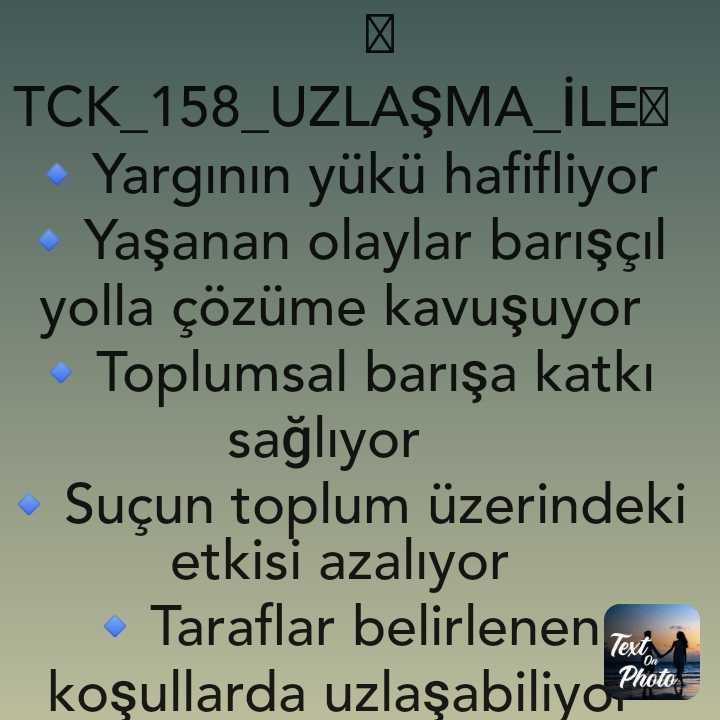 #TCK158 #UZLASMABEKLİYOR
Şikayetçisi Olmayan
Kamu Davaları
 Uzlaşma Bekliyor
#GenelAf
<a href="/RTErdogan/">Recep Tayyip Erdoğan</a>
<a href="/yilmaztunc/">Yılmaz TUNÇ</a>
<a href="/eczozgurozel/">Özgür Özel</a>
<a href="/M_Sarigul/">Mustafa Sarıgül</a>
<a href="/MTanal/">Av.Mahmut TANAL</a>
<a href="/Emine_Gozgec16/">Av. Emine Yavuz Gözgeç</a>
<a href="/avoguzhankaya/">Av. Oğuzhan Kaya 🇹🇷</a>
<a href="/Avkthalilozturk/">Halil ÖZTÜRK</a>
<a href="/avabdullahguler/">Abdullah Güler</a>
<a href="/cuneytyuksel_/">Prof. Dr. Cüneyt Yüksel</a>
<a href="/yilmaztunc/">Yılmaz TUNÇ</a>
<a href="/RasimOzan_K/">Rasim Ozan Kütahyalı</a>
<a href="/avidrissahin/">Av. İdris Şahin</a>
<a href="/gergerliogluof/">Ömer Faruk Gergerlioğlu</a> 3