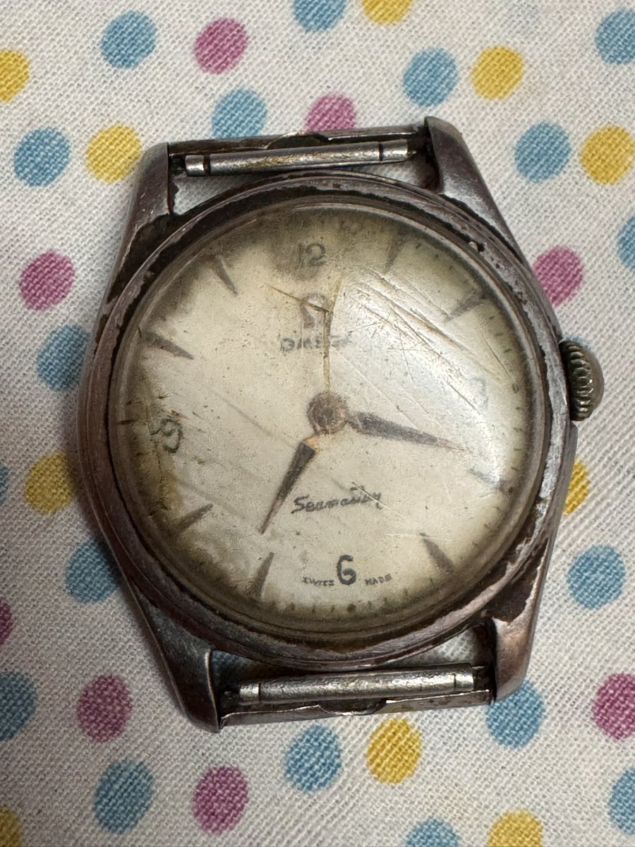 #omega <a href="/omegawatches/">OMEGA</a> Grandfather’s Omega Seamaster. Grand old and Grand