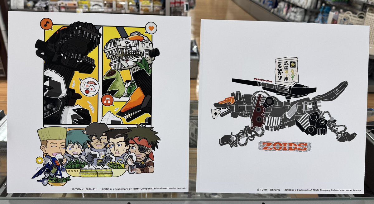 ゾイド 新潟会場のご当地グッズ ポップアップショップ