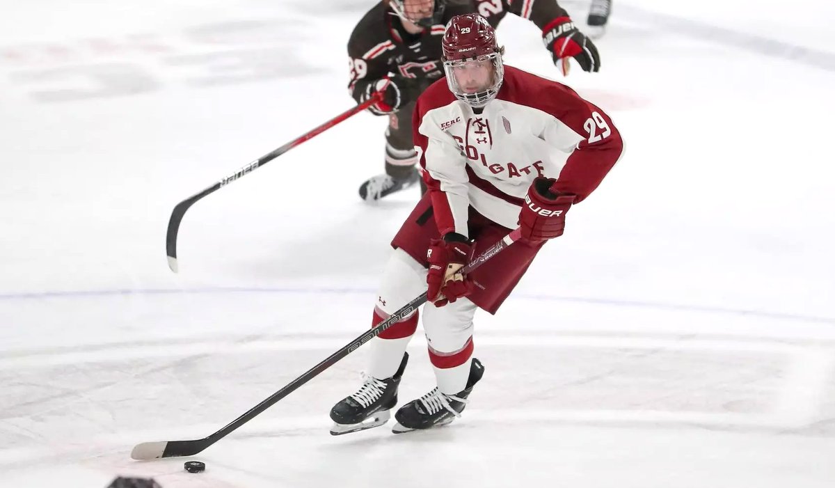 USCHO's tweet photo. Clarkson quartet dominates ECAC Hockey first team as conference announces three all-conference teams, one all-rookie squad - https://t.co/rBuJSHYj4S https://t.co/YMCAgpt8dB