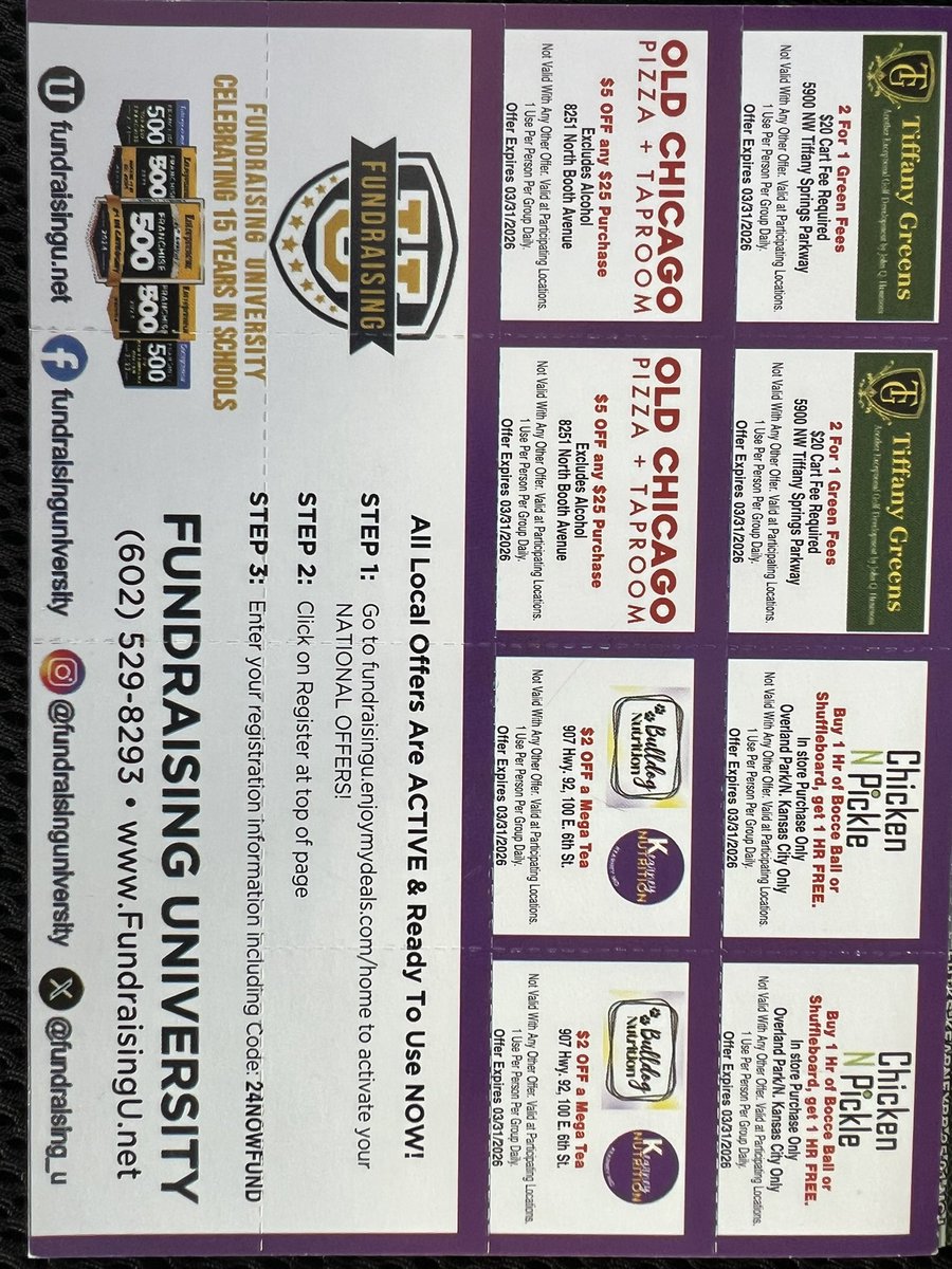 KEARNEY BASEBALL (@baseballkhs) on Twitter photo The 2025 Bulldogs could use your support! We’re selling <a href="/Fundraising_U/">Fundraising University</a> card again this year to help cover trips and improvements around our facilities!
They are $25 and have some great local deals!
If interested, please reach out to any of our players! (Or DM here)
Go Dogs!! The 2025 Bulldogs could use your support! We’re selling <a href="/Fundraising_U/">Fundraising University</a> card again this year to help cover trips and improvements around our facilities!
They are $25 and have some great local deals!
If interested, please reach out to any of our players! (Or DM here)
Go Dogs!!