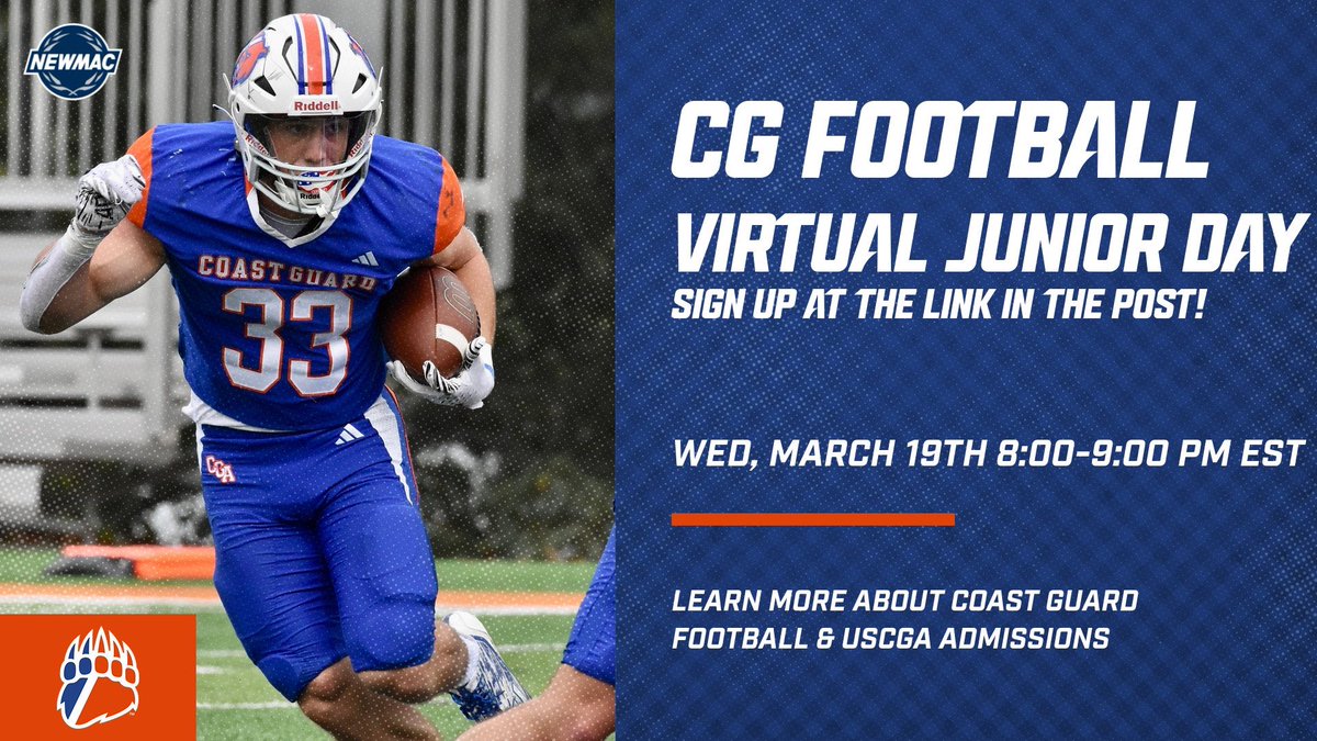 Hudson_Dunaway's tweet image. 2026’s: You’ve been doing the work! It’s time it PAYS OFF! We are the ONLY D3 that offers a completely FREE EDUCATION. Join us Wednesday and see if you have what it takes to be part of the 1% of this Great Nation that is CALLED TO SERVE! #GoCoastGuard

forms.gle/EY6hERCngo5qhf…