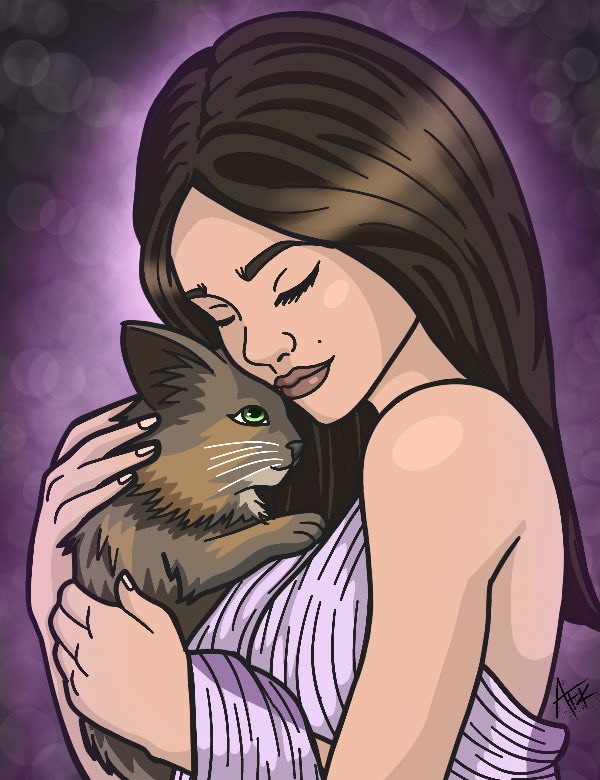jenneses_'s tweet image. I know it’s late but @AFKveryy made the most precious artwork of Arwen and I 🥺. It’s so precious I want to cry. Please go give them some love, they’re such a beacon of light in this world and I’m so entirely lucky to know them 💜✨