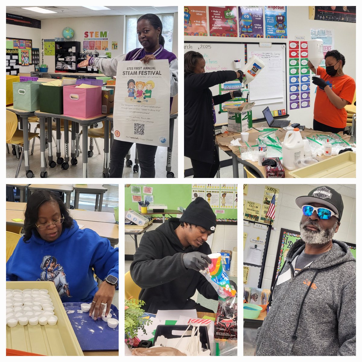 I'm excited! The STEAM Festival is tomorrow. Thank you for helping me prepare for the event!
#relationshipsmatter
#weDOscience