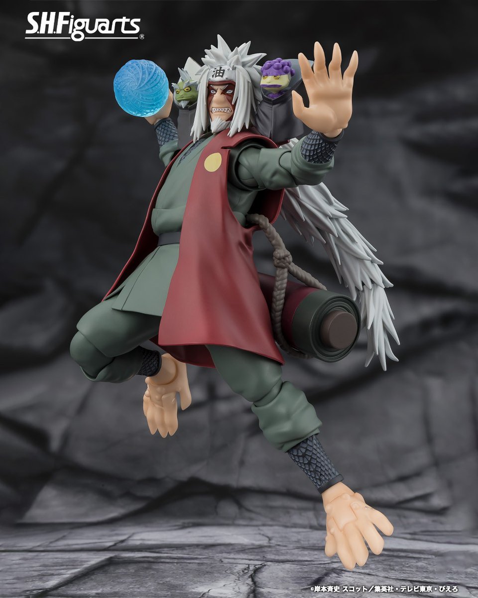 NARUTO-ナルト- 疾風伝』より 「S.H.Figuarts 自来也 -仙術極めし