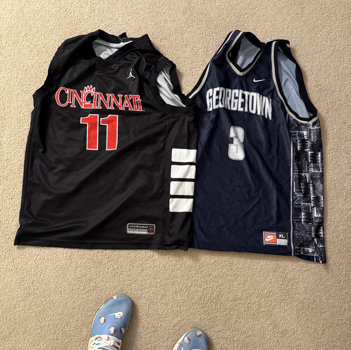 benedictpolizzi's tweet photo. the 2 hardest jerseys in CBB history https://t.co/EdBTiNBerD