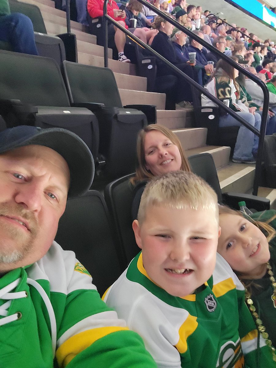 After a Wolverine win a birthday <a href="/mnwild/">Minnesota Wild</a> game with our Bella, 8 is great