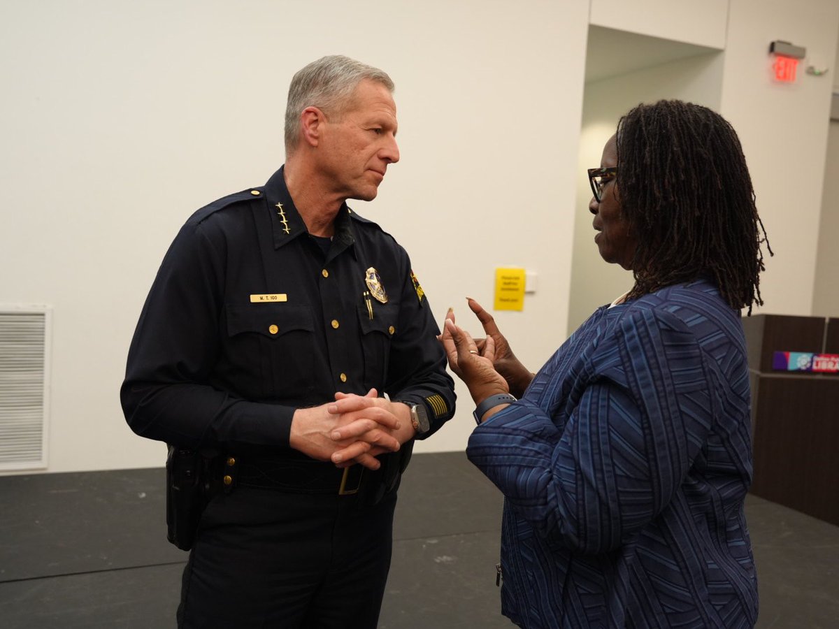 Thank you to everyone who joined in the listening session. If you want to drive change in our community, your voice matters! 
#DallasPD