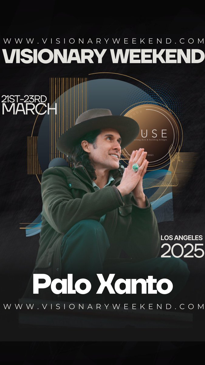 #LA friends ✌️ come thru for an immersive communal experience at #VisionaryWeekend, 3/21 - 3/23 👁️

live performances, workshops, conversations + connection w/over 40 creators, collaborators, innovators + entrepreneurs . i'm playing a live set Sunday, 3pm

visionaryweekend.com