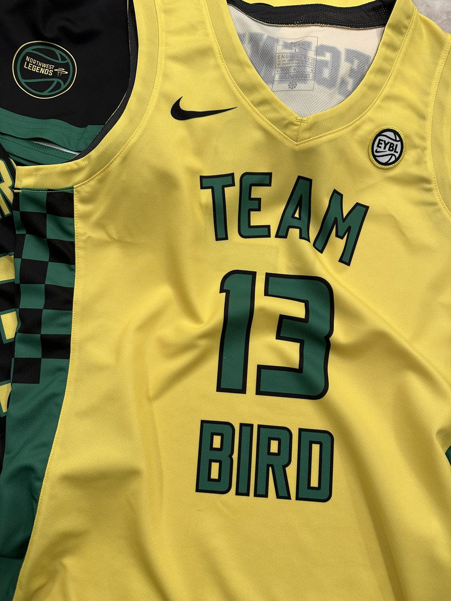 Change is in the air! Grateful to Coach Mo Hines for the opportunity to wear this jersey—ready to get to work! (schedule 🗓️ coming soon) #EYBL #TeamBird #NWLegendsGBB #Lucky13