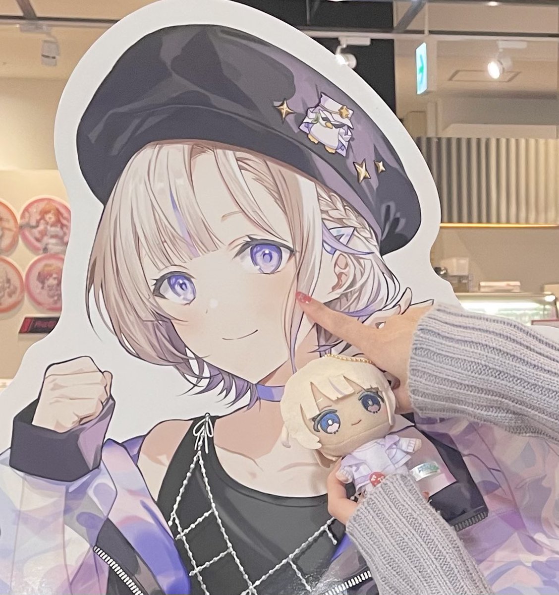 #はじめの輪
この前コラボカフェ行かせていただきました！
かわいかったおいしかった⚡️