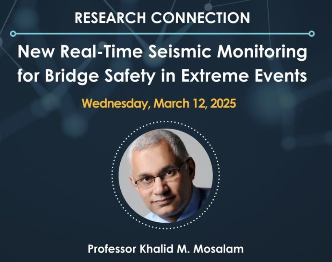 PEER CENTER (@peer_center) on Twitter photo 🚨 Exciting News! 📷#BRACE2, the cutting-edge tool transforming bridge safety!
Register Now: tinyurl.com/yc6d4aze
#SeismicMonitoring #BridgeSafety #EngineeringInnovation #EarthquakeEngineering
<a href="/CaltransHQ/">Caltrans HQ</a> 🚨 Exciting News! 📷#BRACE2, the cutting-edge tool transforming bridge safety!
Register Now: tinyurl.com/yc6d4aze
#SeismicMonitoring #BridgeSafety #EngineeringInnovation #EarthquakeEngineering
<a href="/CaltransHQ/">Caltrans HQ</a>