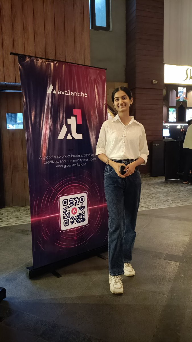 tweet_wid_tanya's tweet image. WHAT AN EVENT 🚀⚡
Just leveled up my #Web3 game with @Avalanche_In Team A1, @codecrax, and @BlockchainOrbit! Mind-blown by the possibilities of #blockchain and #decentralization. Can&apos;t wait to dive deeper! #FutureOfTech #Web3Community