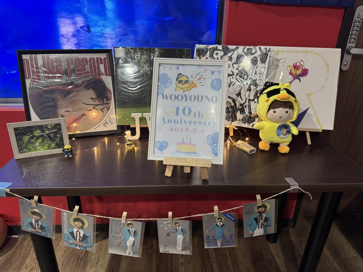 Wooyoung💙🐥💙
日本デビュー10周年おめでとうごじゃいますぅ😊
みんなでお祝い❣️

 #2PM_우영10th_Anniversary
＃Wooyoung
＃장우영 
#Jangwooyoung
＃2PM
#ちゃんばーず