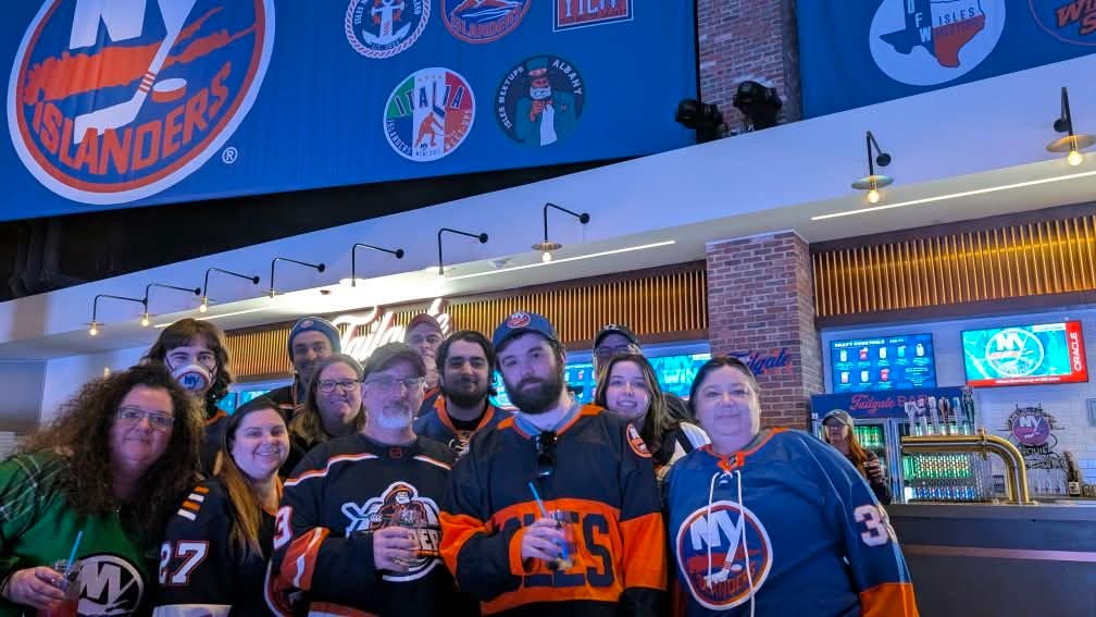 And we sent a group to watch