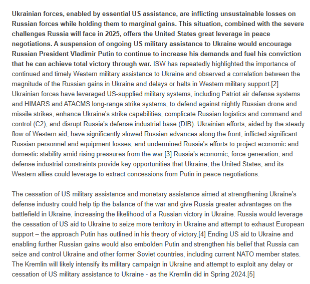 Institute for the Study of War tweet media