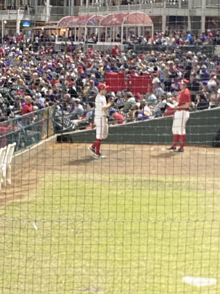 Brendan_Clary's tweet photo. One of the greatest parts of coaching is seeing kids you’ve have the privilege of being around doing their thing once they graduate.

It was so good seeing @ThePHSBaseball alumni @aiden_white22 (@HuskerBaseball) &amp; catching up w/  @CameronHapes.

Keep getting after it fellas! https://t.co/rCSqFMmB2T
