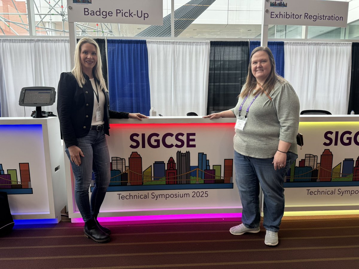 BeccaGutosky's tweet image. Got to attend a really fun and engaging Quantum Computing PD today at #sigcse2025 with #CSTAPitt’s @DanielleLemmon3 @cstapittsburgh #QuantumComputing #ComputerScience #CSTeachers