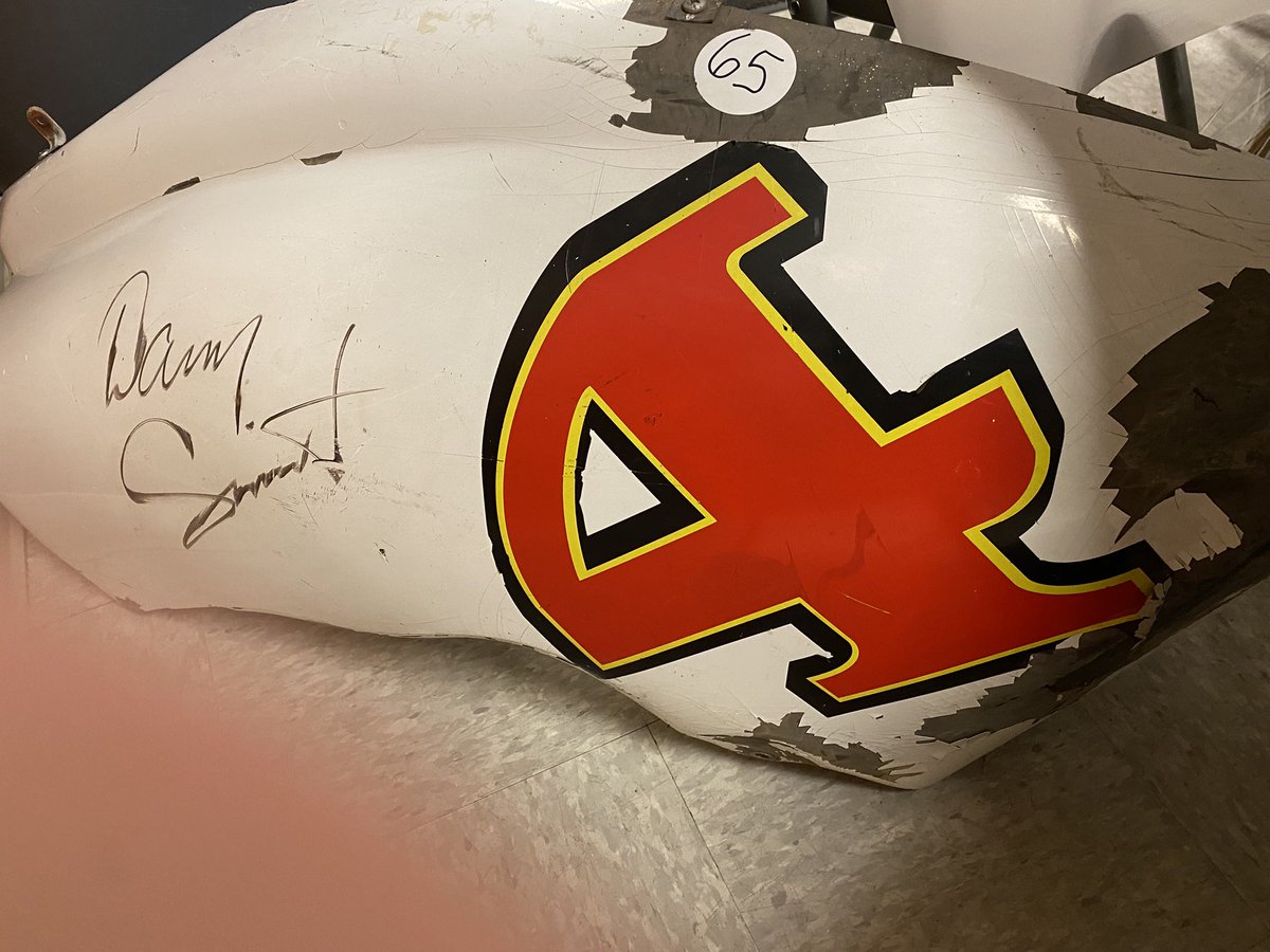 Hey <a href="/4DannySmith/">Danny Smith</a> look what I just won at an auction, signed by the legend!