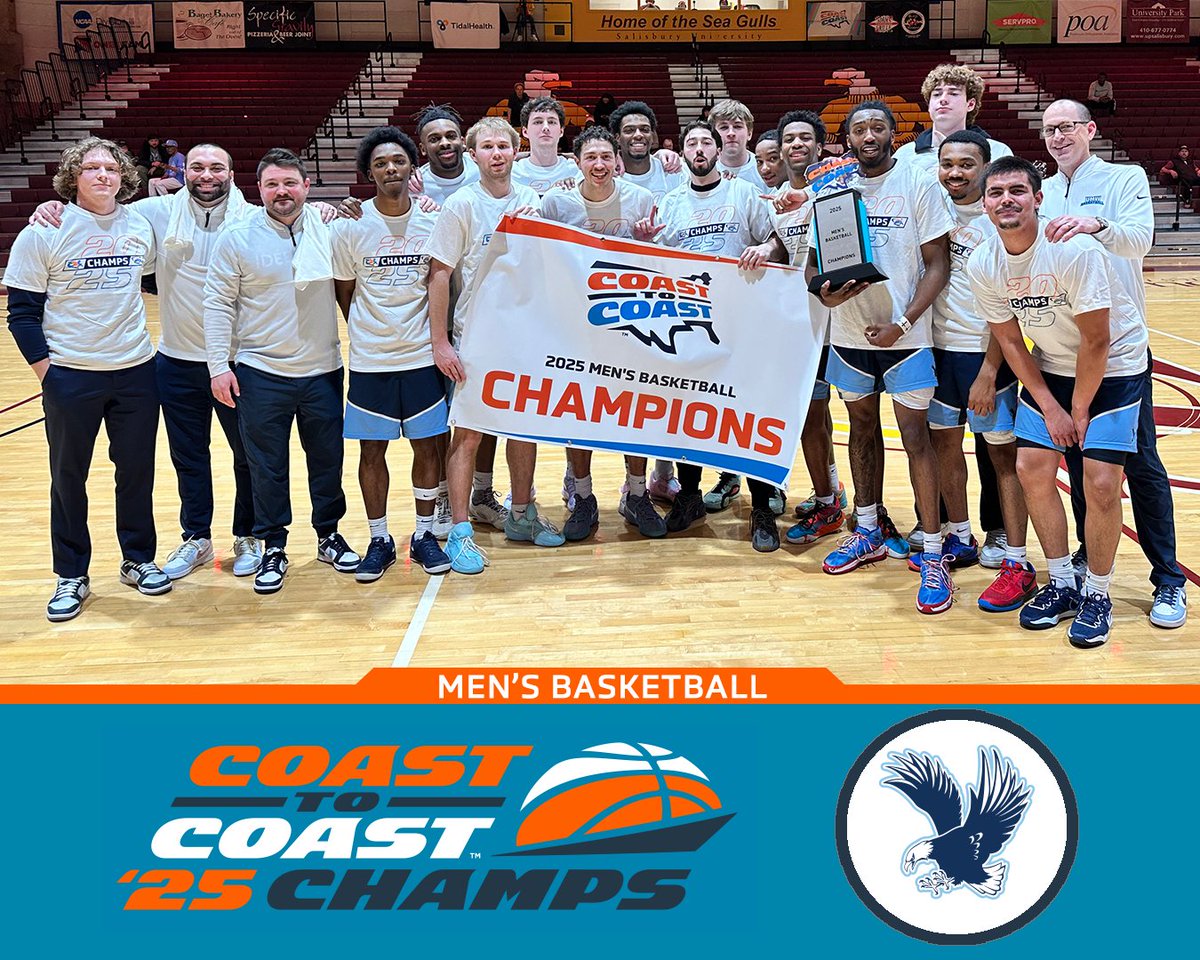 🏆 𝟮𝟬𝟮𝟱 𝗖𝟮𝗖 𝗠𝗘𝗡'𝗦 𝗕𝗔𝗦𝗞𝗘𝗧𝗕𝗔𝗟𝗟 𝗖𝗛𝗔𝗠𝗣𝗜𝗢𝗡𝗦 🏆

Mary Washington claims the 2025 C2C Men’s Basketball Championship!

<a href="/UMWathletics/">UMW Athletics</a> won its third title!

🏀 c2csports.com/MBB25

#C2CMBB // #D3Hoops