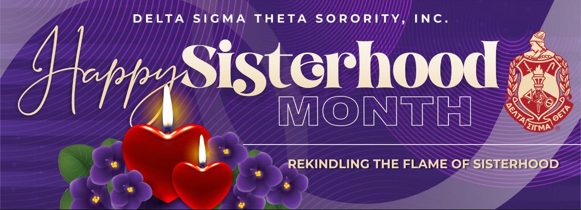 HACDST's tweet photo. Happy Sisterhood Month to all our amazing Sorors! ♥️ Let’s celebrate the bond that unites us, the strength we draw from each other, and the legacy of sisterhood that continues to inspire and empower. Here’s to the love, support, and unity that make us unstoppable. Sisterhood! https://t.co/uduWVd2BzM