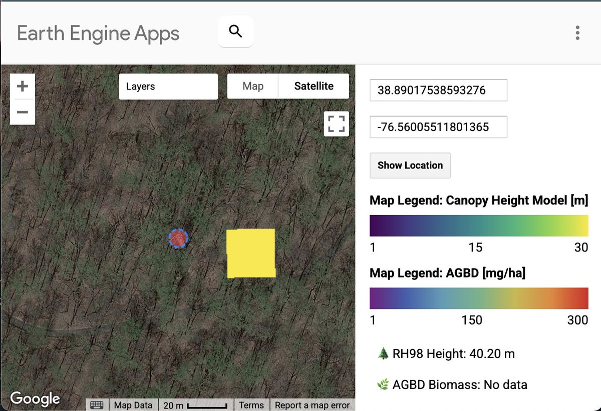 Lin Xiong (@lin_umd) on Twitter photo such a great time to do a group retreat at NEON / SERC field site <a href="/SmithsonianEnv/">SmithsonianEnv</a> I did a simple earthengine app so we can find nearby GEDI shots for height and biomass at a given locaiton. lxiong.users.earthengine.app/view/heregedi such a great time to do a group retreat at NEON / SERC field site <a href="/SmithsonianEnv/">SmithsonianEnv</a> I did a simple earthengine app so we can find nearby GEDI shots for height and biomass at a given locaiton. lxiong.users.earthengine.app/view/heregedi