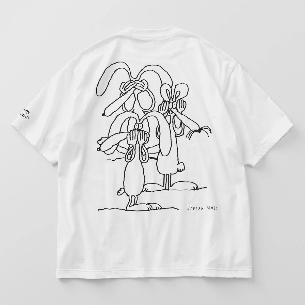 ENNOYエンノイ × Stefan Marx T-Shirts Lサイズ 𝐔𝐏 𝐓𝐎 𝐃𝐀𝐓𝐄 on X: 