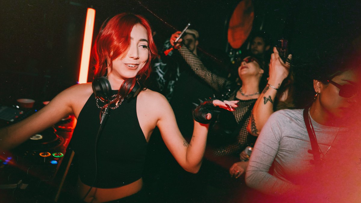 Techno in the Blaq Void last night