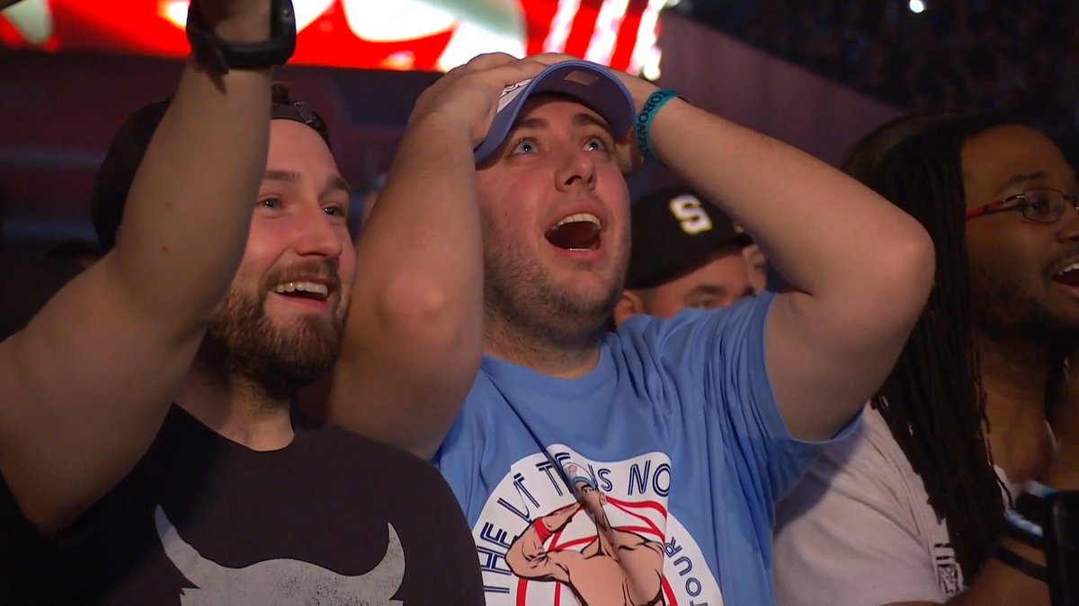 WWE's tweet photo. watching that unsanctioned match like 😲

#WWEChamber https://t.co/wnCI1RYC3P