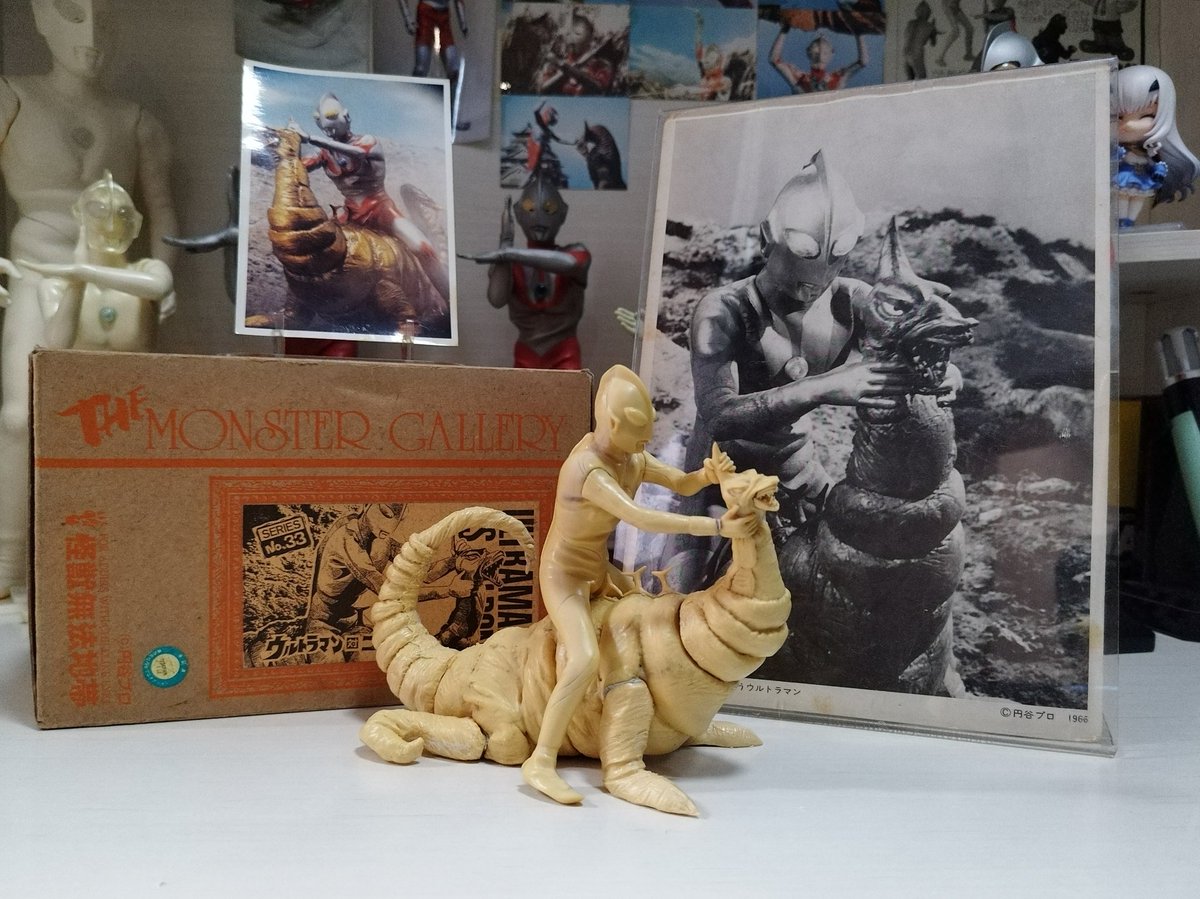 怪獣無法地帯mgのウルトラマン対ゴルドン
怪獣無法地帯mg 奥特曼对哥尔顿
原型：村田幸德
#ウルトラマン 
#怪獣無法地帯 
#特撮 
#怪獣 
#円谷プロ