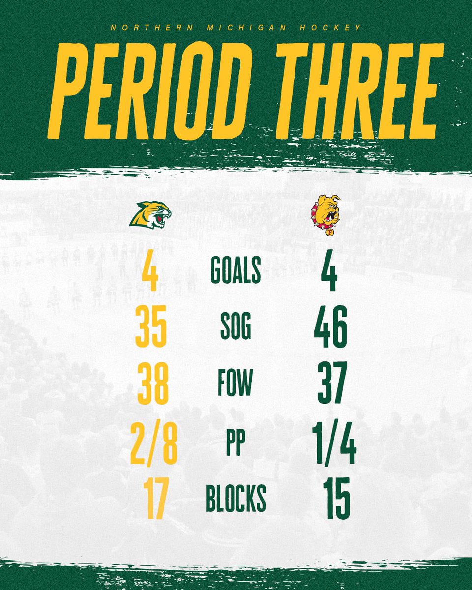 Final #’s

#NMUWildcats | #CCHAHockey