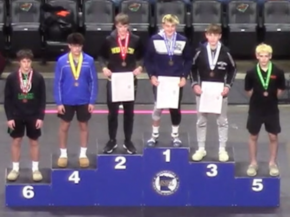 BradyHiatt7's tweet photo. Team 3rd Place finish!
2 Champs in one year!!
A 2x State Champ!
5 State Placers!
History made for @WrestlingBecker
So excited for Coach Holt and the staff and for all the Dogs!!
#ProudAlum #LETSGODOGS https://t.co/WcnUY0WPR7