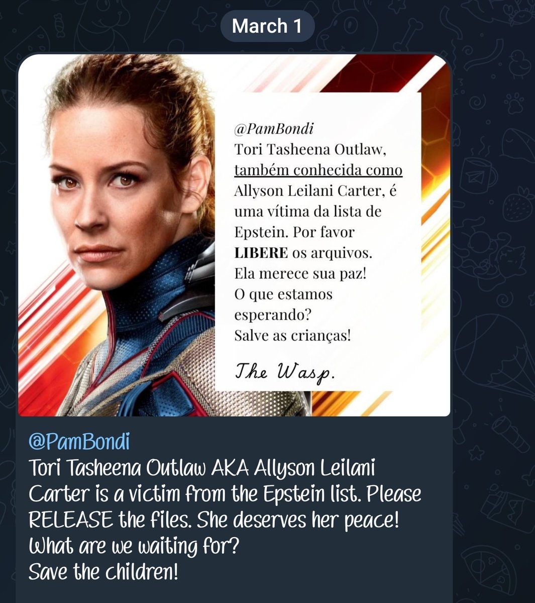 DawnWhe73042393's tweet image. Will you take a stand and share this?
#allysarmy #SaveTheChidren