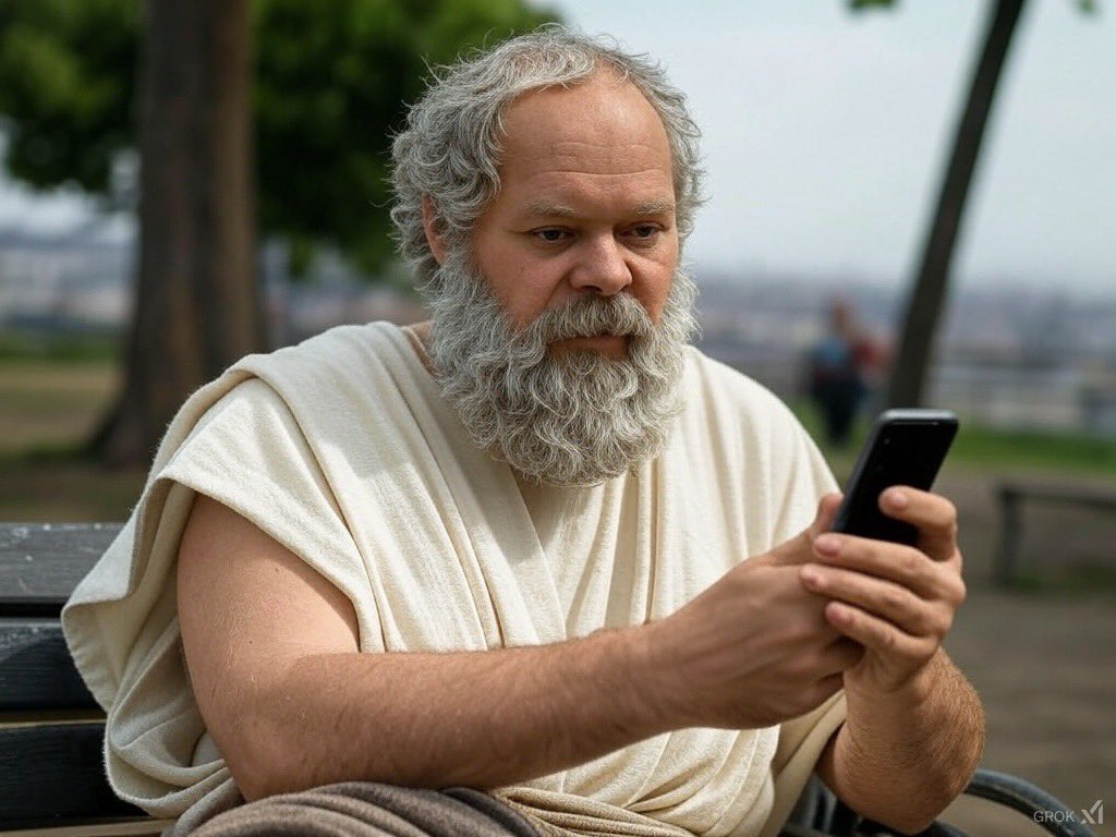 off_Socrate's tweet image. Première photo de moi de l’année 
Merci mon petit fils pour la tof