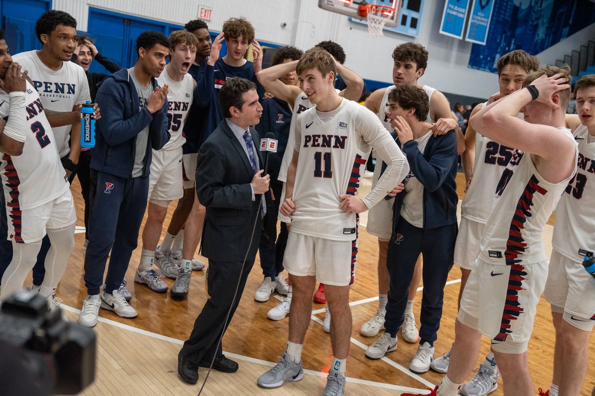 Sam's 42-point night...

*Most by a Penn player since 12/8/1989 (Duncombe 44 at Navy)

*Fourth most in program history (Beck 47, Beck 45, Duncombe 44)

*Most by an Ivy player in a league game since 2019 (Bryce Aiken, Harvard, 44).

WHAT. A. NIGHT!

#Whānau | #FightOnPenn 🔴🔵🏀