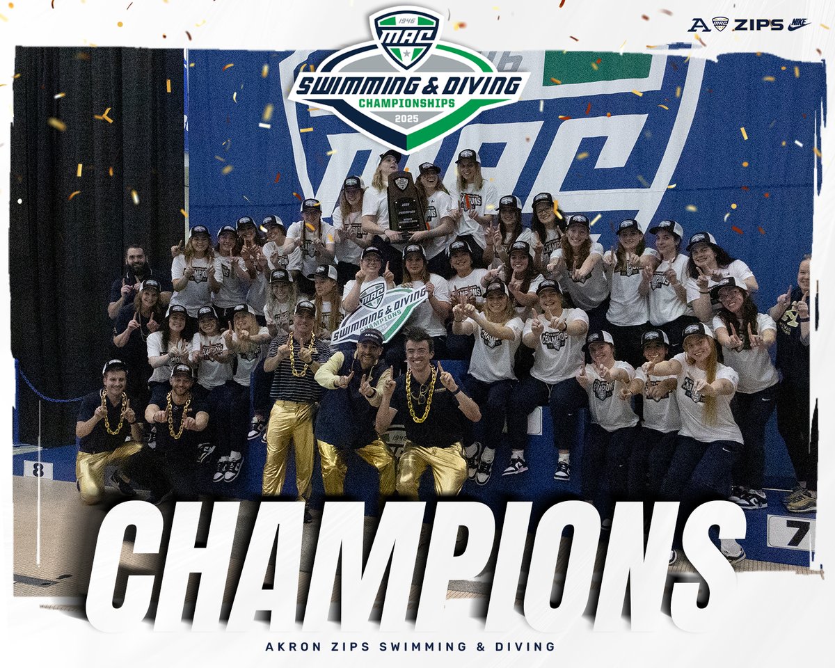 Akron Zips Swimming & Diving (@zipswsd) on Twitter photo IT'S COMING BACK TO AKRON🏆‼️
#GoZips🦘 | #BuildTheHouse IT'S COMING BACK TO AKRON🏆‼️
#GoZips🦘 | #BuildTheHouse