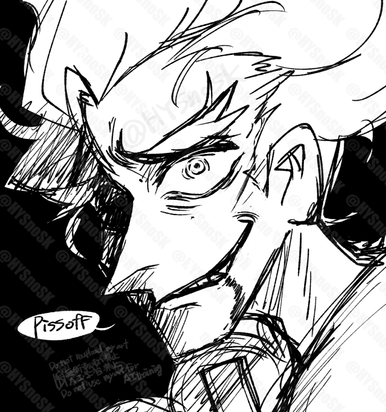 定期的に描きたくなる悪い顔のジャンクラット。
#Overwatch2 #OverwatchFanart #Junkrat